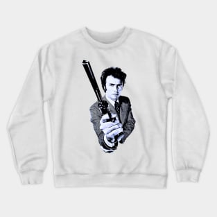 Clint Eastwood (Blue) Crewneck Sweatshirt